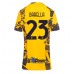 Maillot de foot Inter Milan Nicolo Barella #23 Troisième vêtements Femmes 2024-25 Manches Courtes